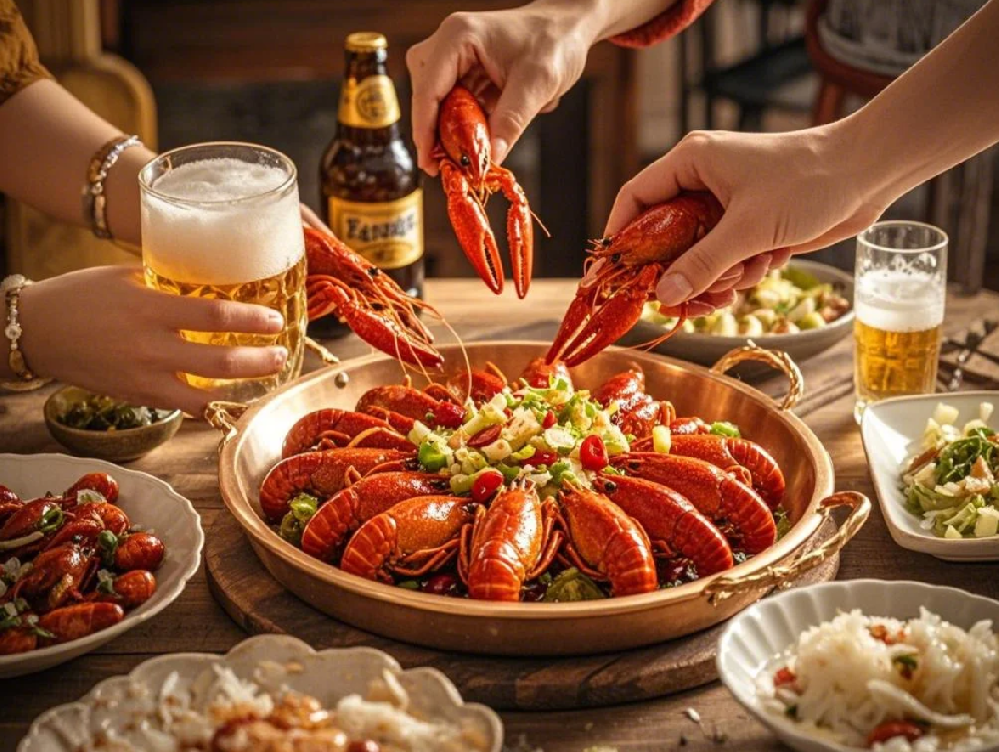 鄭州餐飲策劃：夜宵爆品公式，小龍蝦+精釀啤酒的3種組合套路